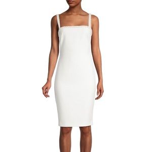 Likely Bead Square Neck Dress